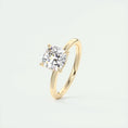 Load image into Gallery viewer, Radiant 2.0 CT Cushion Cut Lab Grown Diamond Solitaire Engagement Ring
