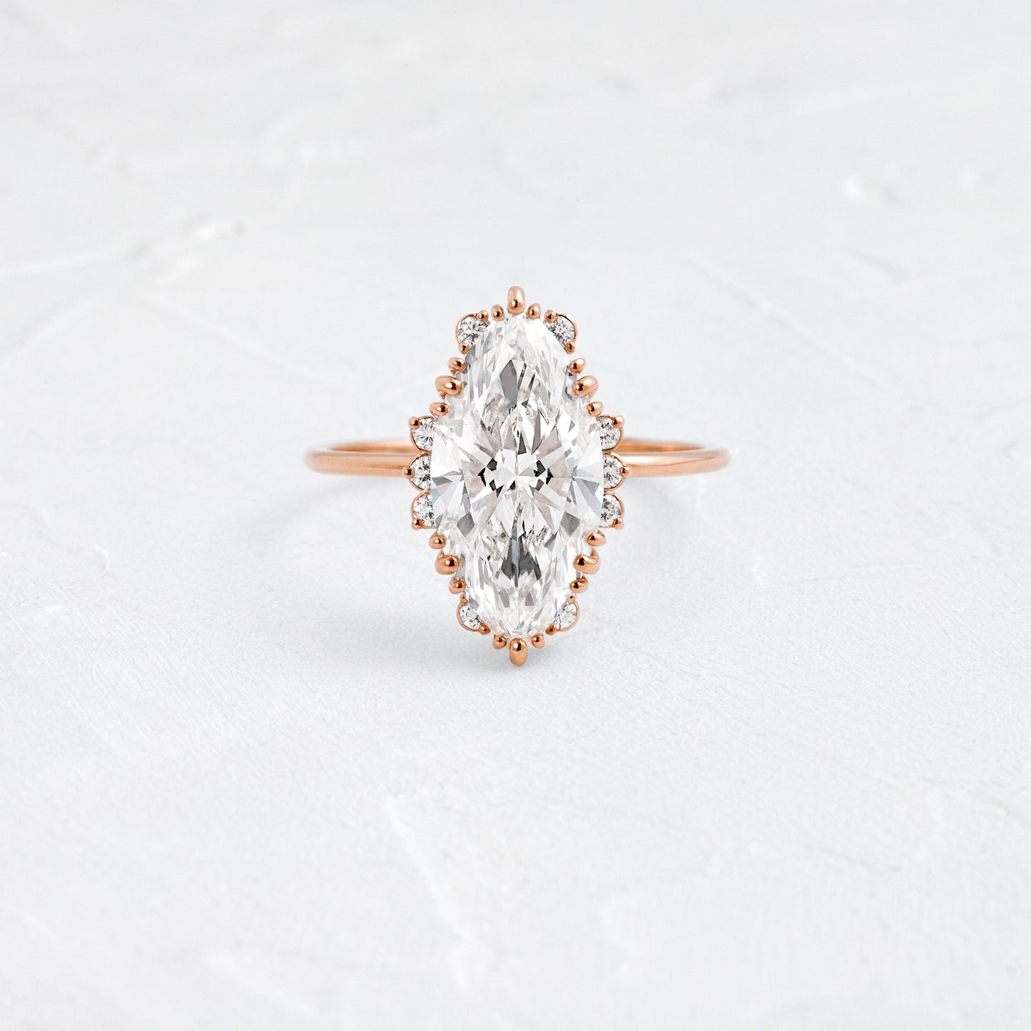 Solitaire-Oval Lab Grown Diamond Engagement Ring