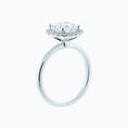 Load image into Gallery viewer, 2.0 CT Round Lab-Grown Diamond Halo Engagement Ring
