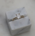 Load image into Gallery viewer, 1.53 CT Radiant Lab Diamond Solitaire Ring
