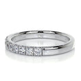 Load image into Gallery viewer, 0.5ct Round EF- VVS Diamond Half Eternity  Wedding Band
