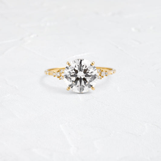 Solitaire-Oval Lab Grown Diamond Engagement Ring