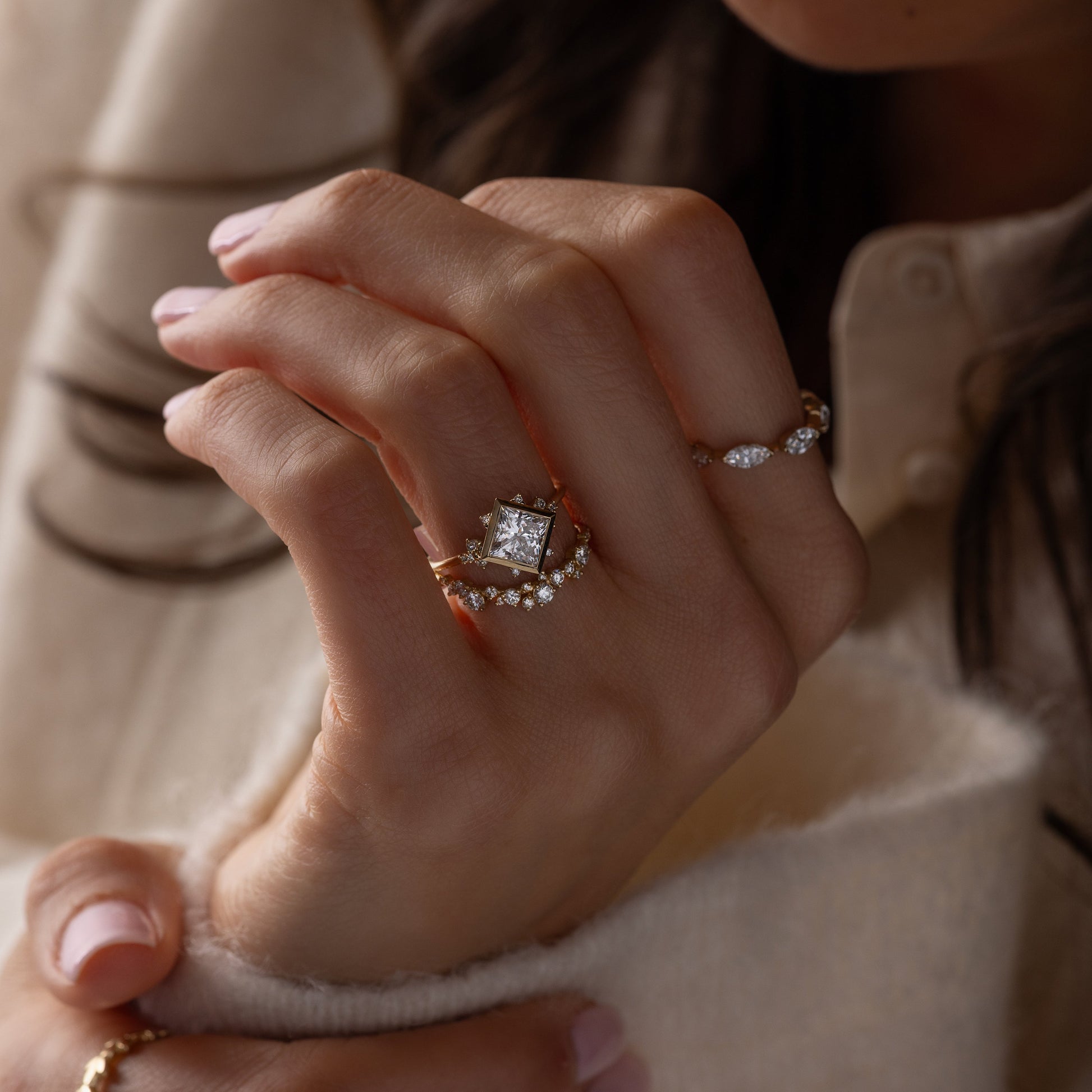 Solitaire-Oval Lab Grown Diamond Engagement Ring