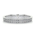 Load image into Gallery viewer, 0.2ct Round EF- VVS Diamond Half Eternity Wedding Band
