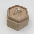 Load image into Gallery viewer, 1.5 CT Oval Lab-Grown Diamond Solitaire Engagement Ring in Elegant Gold Setting
