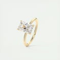 Load image into Gallery viewer, 2.0 CT Radiant Cut Lab Grown Diamond Solitaire Engagement Ring
