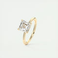 Load image into Gallery viewer, Radiant 2.0 CT Asscher-Cut Lab-Grown Diamond Solitaire Ring
