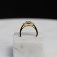 Load image into Gallery viewer, 1.5 CT Radiant Lab-Grown Diamond Trilogy Engagement Ring
