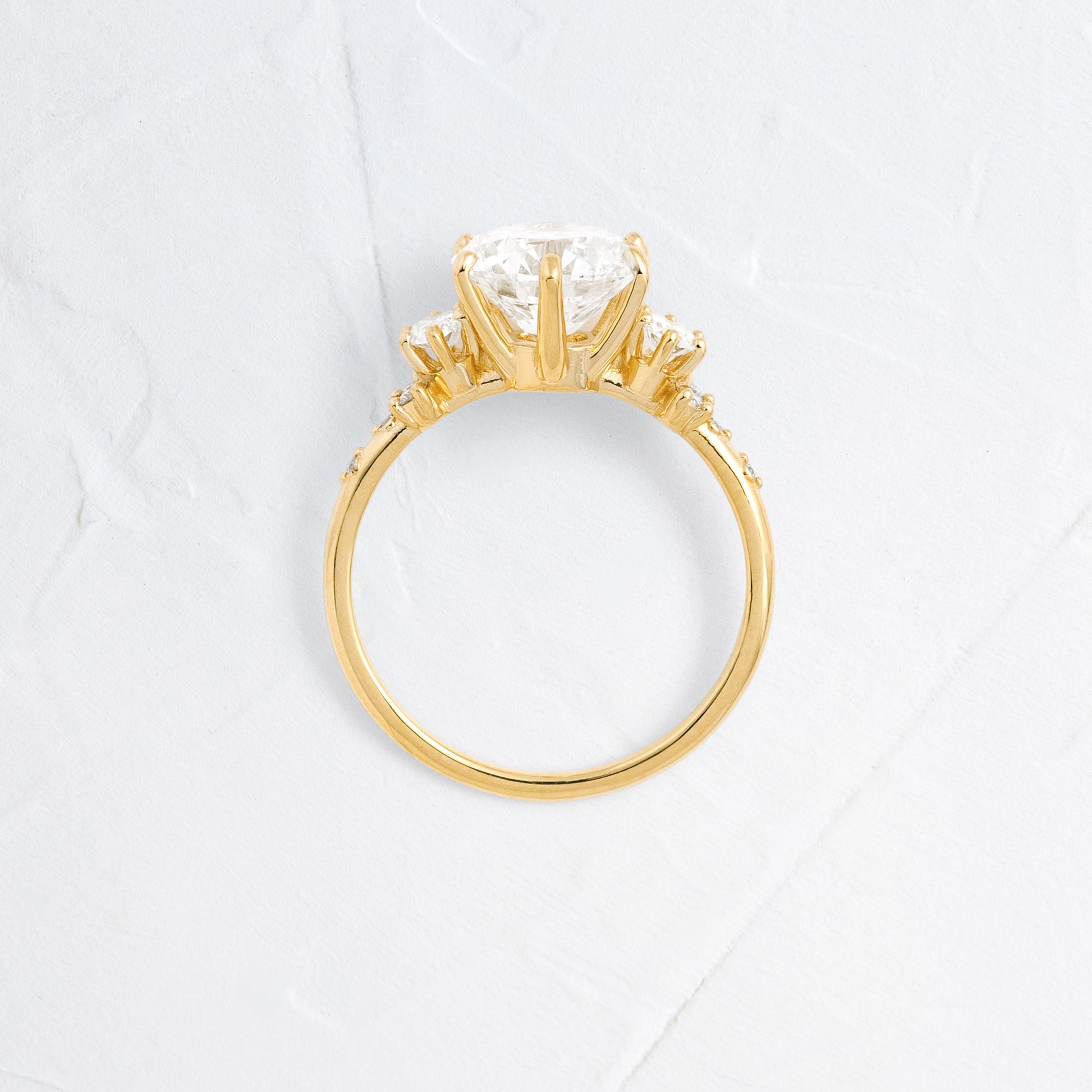 Solitaire-Oval Lab Grown Diamond Engagement Ring