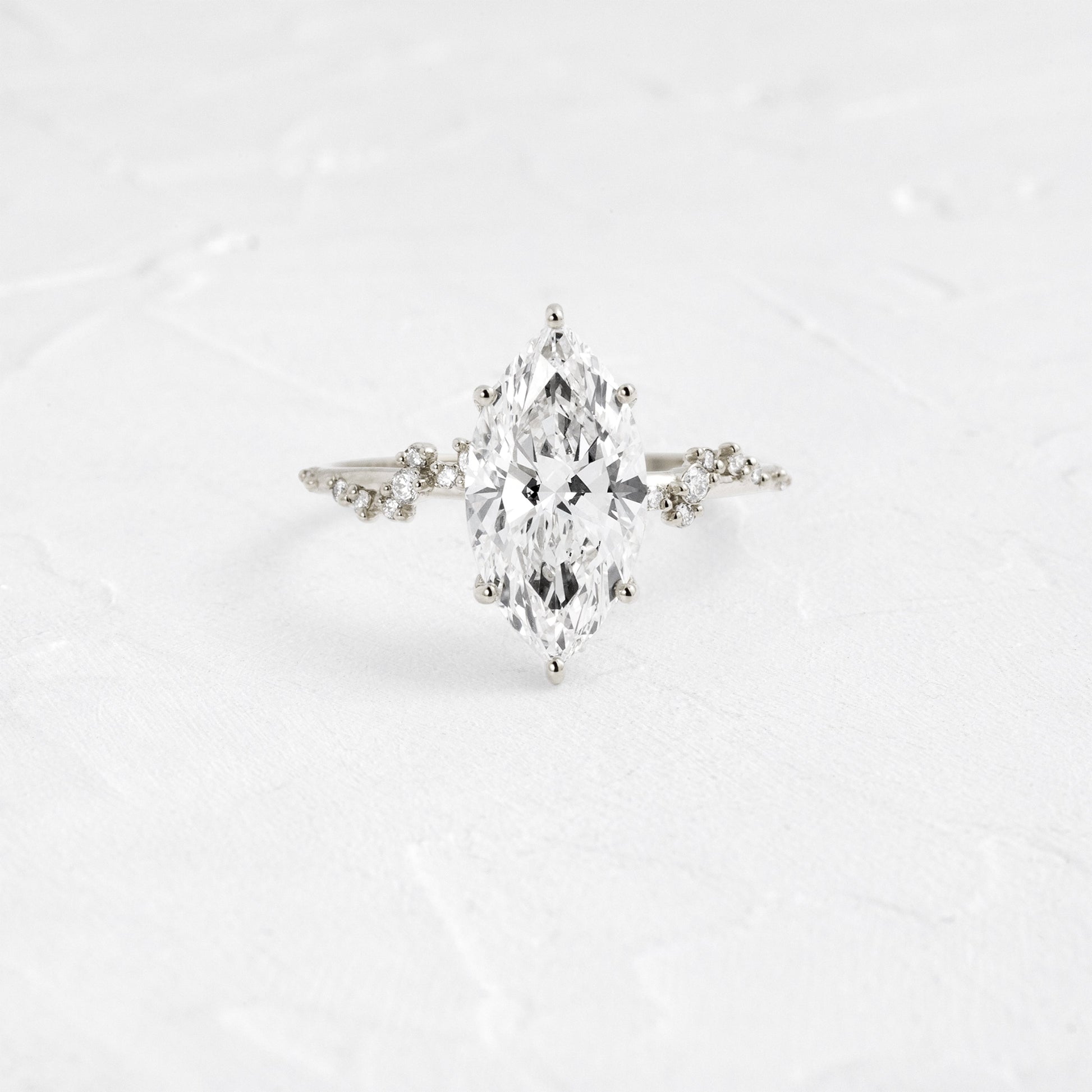 Solitaire-Oval Lab Grown Diamond Engagement Ring