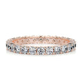 Load image into Gallery viewer, 0.9ct Round EF- VVS Diamond Stackable Wedding Band
