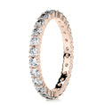 Load image into Gallery viewer, 0.9ct Round EF- VVS Diamond Stackable Wedding Band
