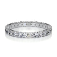 Load image into Gallery viewer, 0.9ct Round EF- VVS Diamond Stackable Wedding Band
