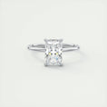 Load image into Gallery viewer, 2.0 CT Radiant Cut Lab Grown Diamond Solitaire Engagement Ring
