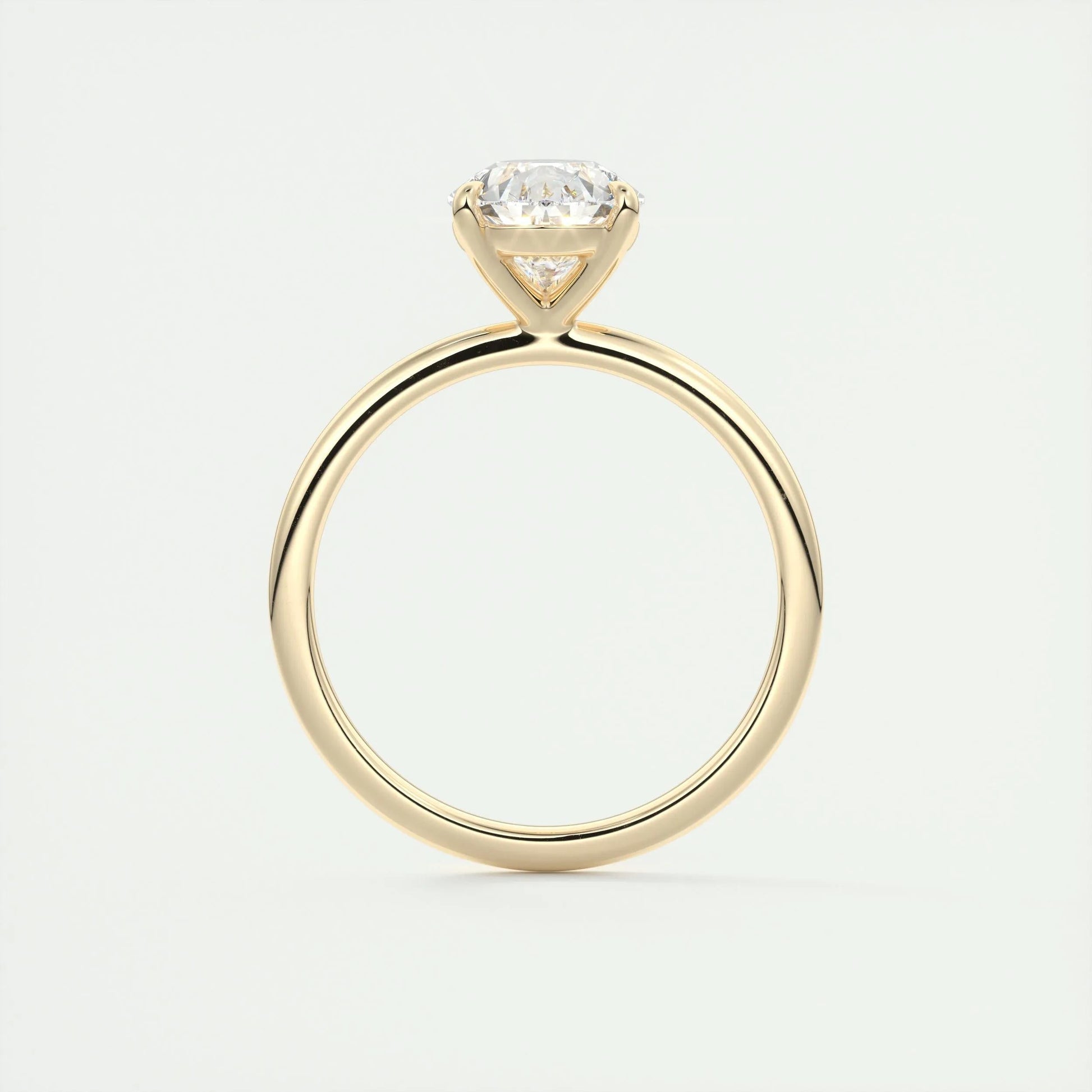 2.0 CT Pear-Shaped Lab Grown Diamond Solitaire Engagement Ring 15