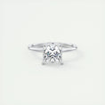 Load image into Gallery viewer, Radiant 2.0 CT Princess Cut Lab Grown Diamond Solitaire Ring
