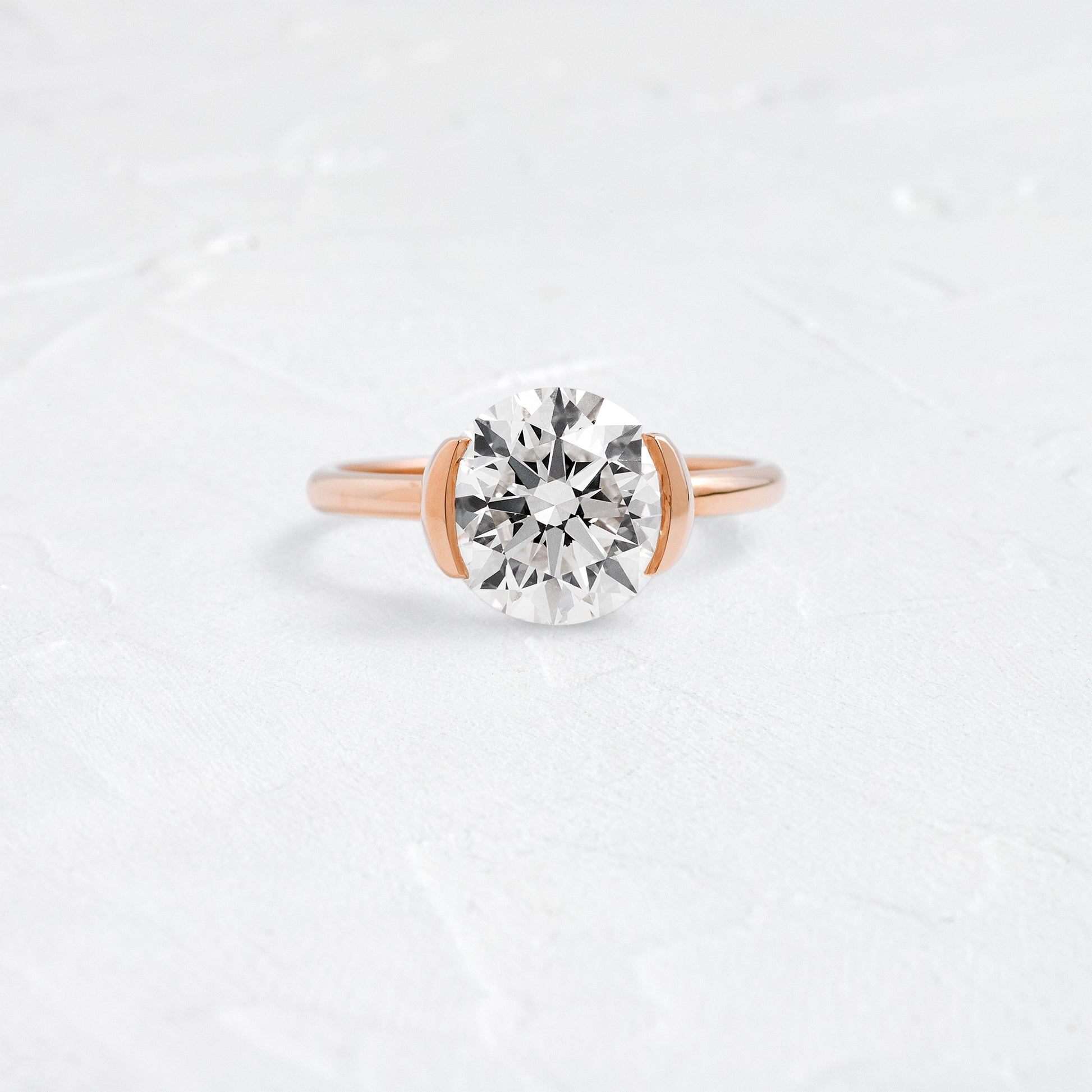 Solitaire-Oval Lab Grown Diamond Engagement Ring