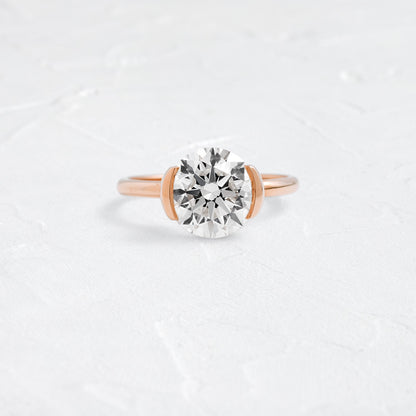Solitaire-Oval Lab Grown Diamond Engagement Ring