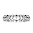 Load image into Gallery viewer, 1 TCW Round  Lab Grown Diamond Full Eternity Wedding Band 4
