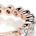 Load image into Gallery viewer, 1ct Round EF- VVS Diamond Half Eternity Stackable Wedding Band
