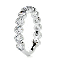 Load image into Gallery viewer, 2ct Round EF- VVS Diamond Half Eternity Wedding Band
