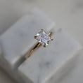 Load image into Gallery viewer, 1.53 CT Radiant Lab Diamond Solitaire Ring
