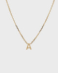 Load image into Gallery viewer, Elegant Gold Initial Choker Necklace
