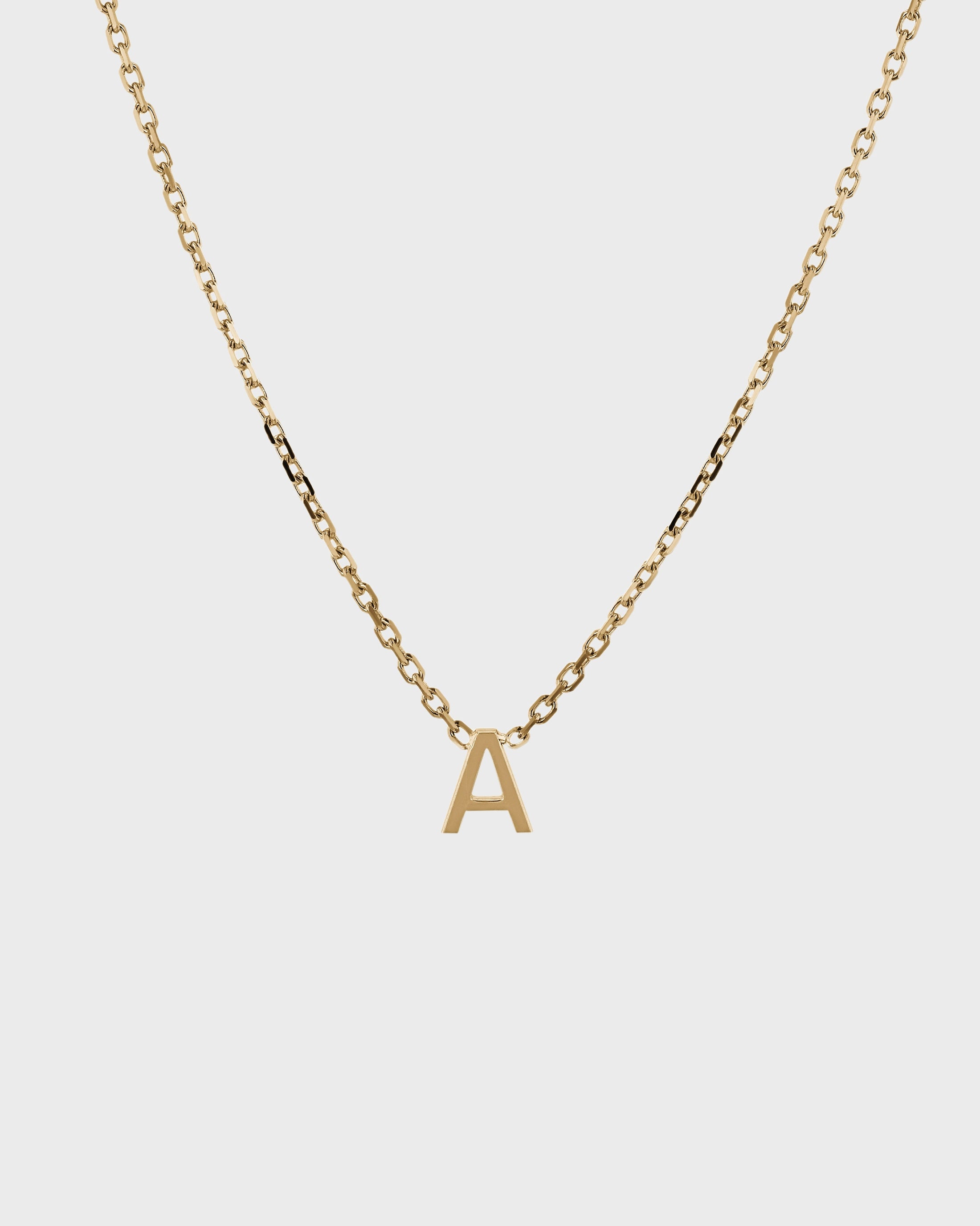 Elegant Gold Initial Choker Necklace