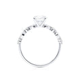 Load image into Gallery viewer, 0.90 CT Round Lab Grown Diamond Pave Engagement Ring
