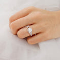 Load image into Gallery viewer, 0.50 CT Round Lab Grown Diamond Halo & Pave Elegance Engagement Ring
