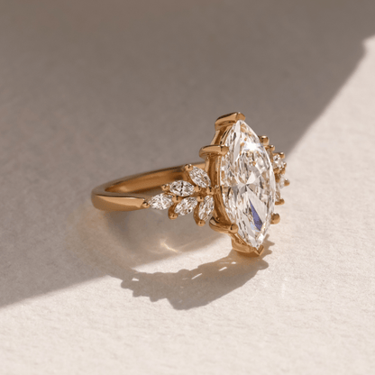 Solitaire-Oval Lab Grown Diamond Engagement Ring