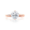 Load image into Gallery viewer, 1.20 CT Round Lab-Grown Diamond Solitaire Engagement Ring
