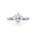 Load image into Gallery viewer, 1.20 CT Round Lab-Grown Diamond Solitaire Engagement Ring - Timeless Elegance
