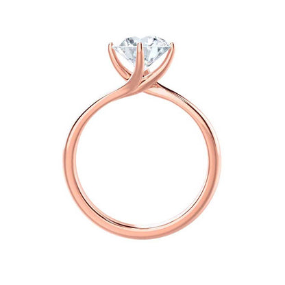 1.20 CT Round Lab-Grown Diamond Solitaire Engagement Ring 4