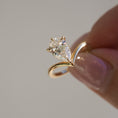 Load image into Gallery viewer, Radiant 1.50 CT Pear-Cut Lab Grown Diamond Solitaire Engagement Ring
