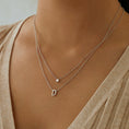 Load image into Gallery viewer, Elegant 0.2TCW Round Lab-Grown Diamond Pendant Necklace
