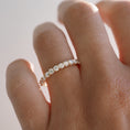 Load image into Gallery viewer, Elegant 0.50 TCW Round Lab Grown Diamond Half Eternity Wedding Band
