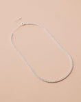 Load image into Gallery viewer, Eternal Elegance: 1 TCW Lab-Grown Round Diamond Tennis Necklace
