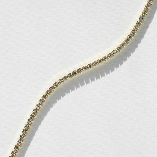 1 TCW Round Cut Lab-Grown Diamond Tennis Necklace