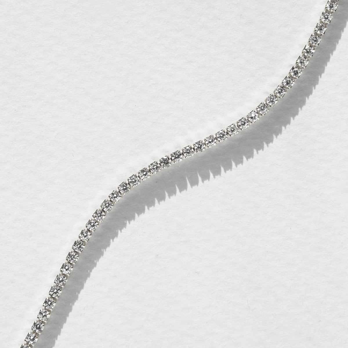 Eternal Elegance: 1 TCW Lab-Grown Round Diamond Tennis Necklace 2