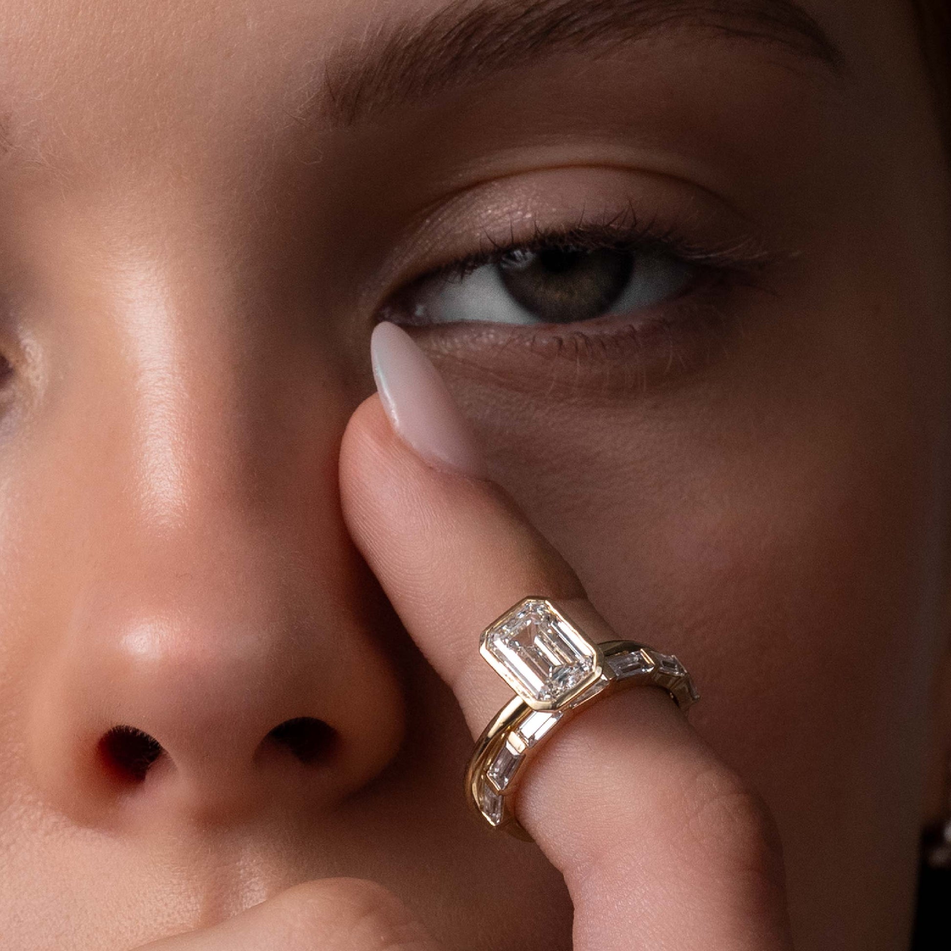 Solitaire-Oval Lab Grown Diamond Engagement Ring
