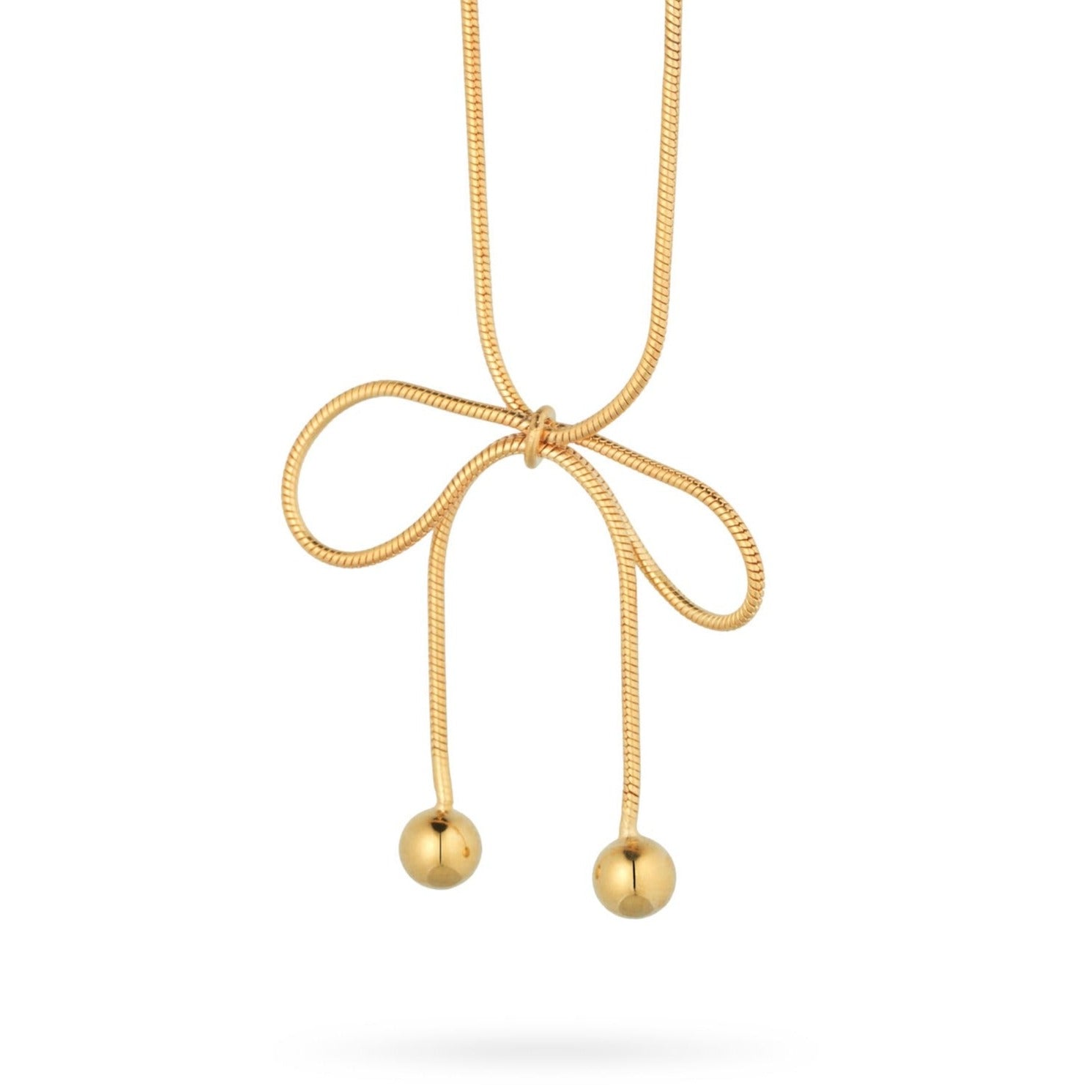 Bow Shaped Lolita Pendant Necklace 1