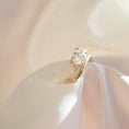 Load image into Gallery viewer, 1.27 CT Oval Lab Grown Diamond Solitaire Engagement Ring
