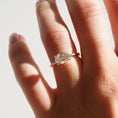 Load image into Gallery viewer, 1.50 CT Oval Lab Created Diamond East West Solitaire Ring
