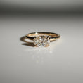 Load image into Gallery viewer, 1.0 CT Oval Lab Grown Diamond East-West Solitaire Ring
