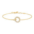 Load image into Gallery viewer, Radiant 0.50 TCW Round Lab-Grown Diamond Interlinked Circle Bracelet
