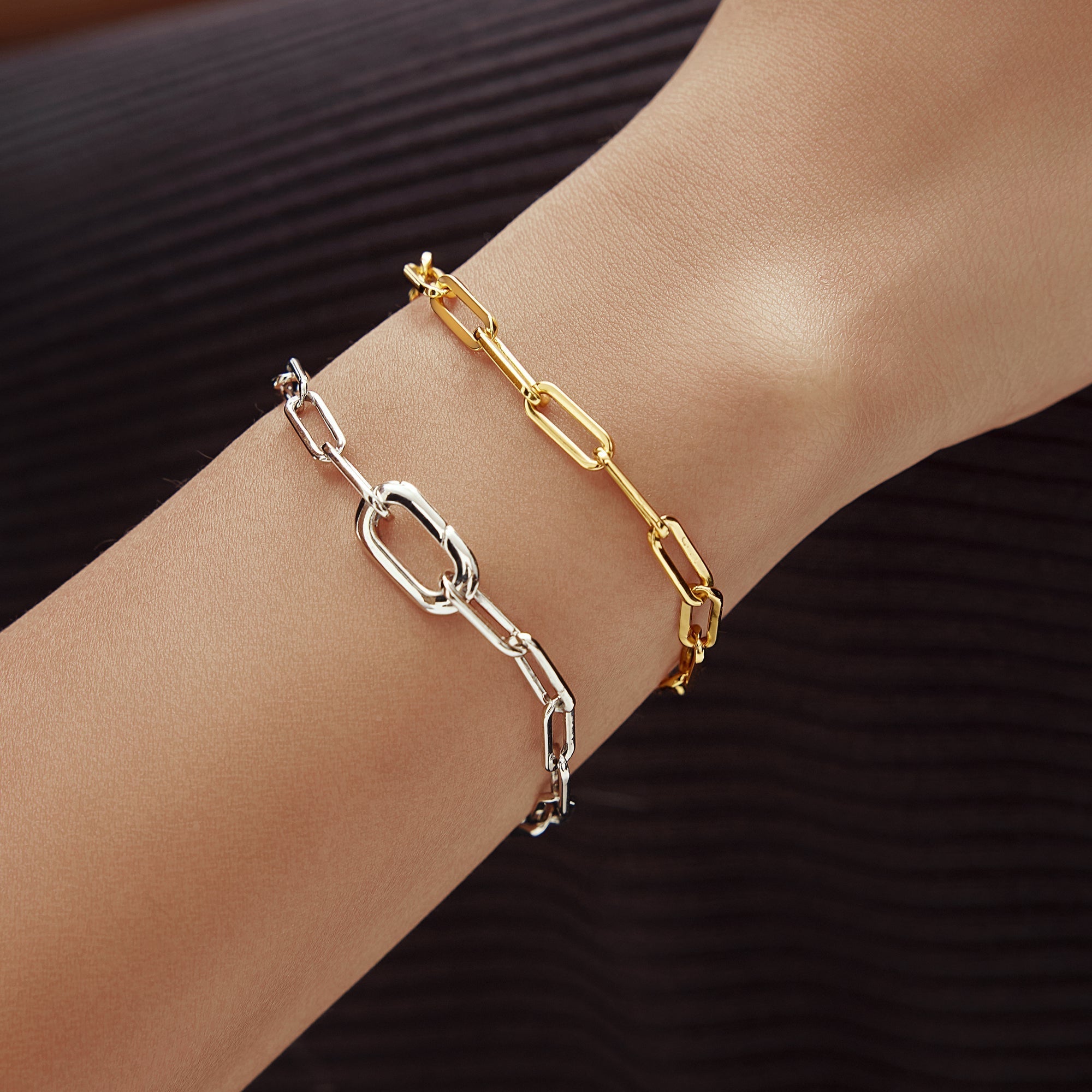 Classic Linked Chain Bracelet