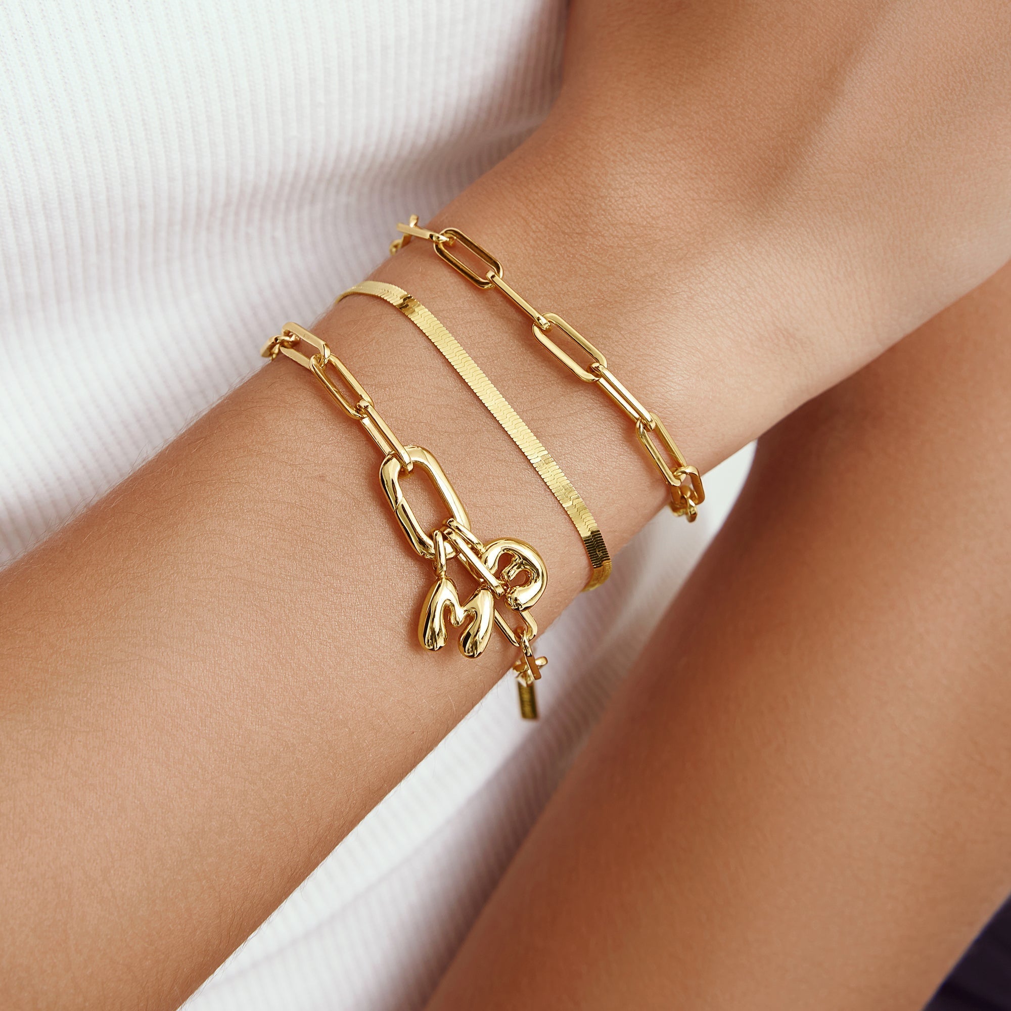 Classic Linked Chain Bracelet