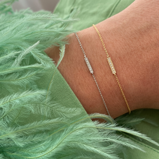 Solitaire Bezel-1.0 CT Oval Lab Grown Diamond Bracelets