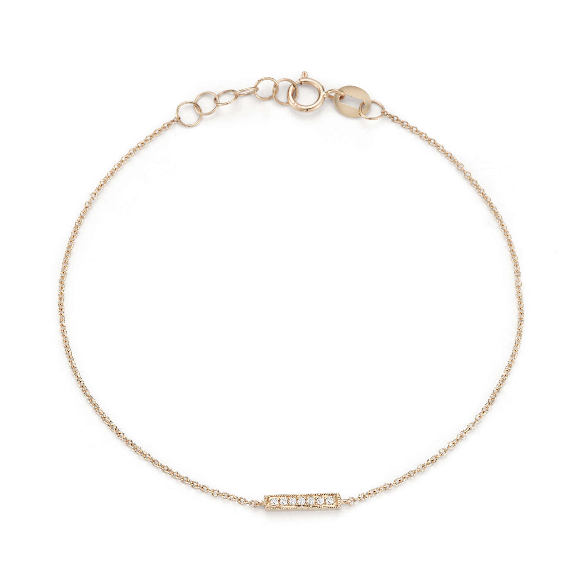 Solitaire Bezel-1.0 CT Oval Lab Grown Diamond Bracelets